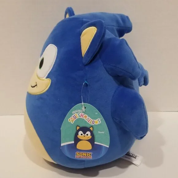 Squishmallows Sonic the Hedgehog, 8", NWT - Picture 3 of 16